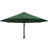 VidaXL Wandparasol met metalen paal 300 cm groen
