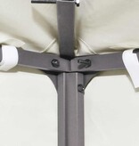 VidaXL Prieeldak 310 g/m² 4x3 m crèmewit