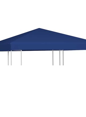 VidaXL Prieeldak 310 g/m² 3x3 m blauw