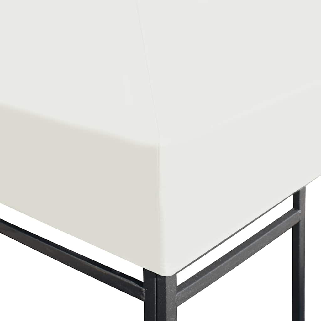 VidaXL Prieeldak 310 g/m² 3x3 m crèmewit