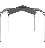 VidaXL Prieel 4x4 m antraciet