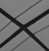 VidaXL Prieel 4x4 m antraciet