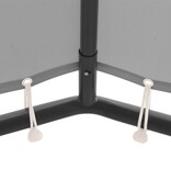 VidaXL Prieel 4x4 m antraciet