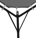 VidaXL Prieel 4x4 m antraciet