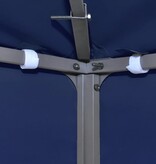 VidaXL Prieeldak 2-laags 4x3m 310 g/m² blauw