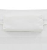 VidaXL Ligbed met kussen poly rattan zwart