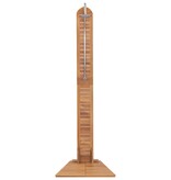VidaXL Buitendouche 70x75x204 cm massief teakhout