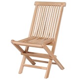 VidaXL 7-delige Tuinset inklapbaar massief teakhout