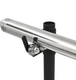 VidaXL Automatische barbecue met motor 207x45x81 cm roestvrij staal