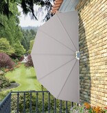 VidaXL Terrasscherm inklapbaar 160 cm crème