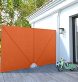 VidaXL Terrasscherm inklapbaar 300x200 cm terracottakleurig