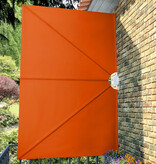 VidaXL Terrasscherm inklapbaar 300x200 cm terracottakleurig