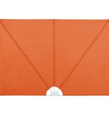 VidaXL Terrasscherm inklapbaar 240x160 cm terracottakleurig