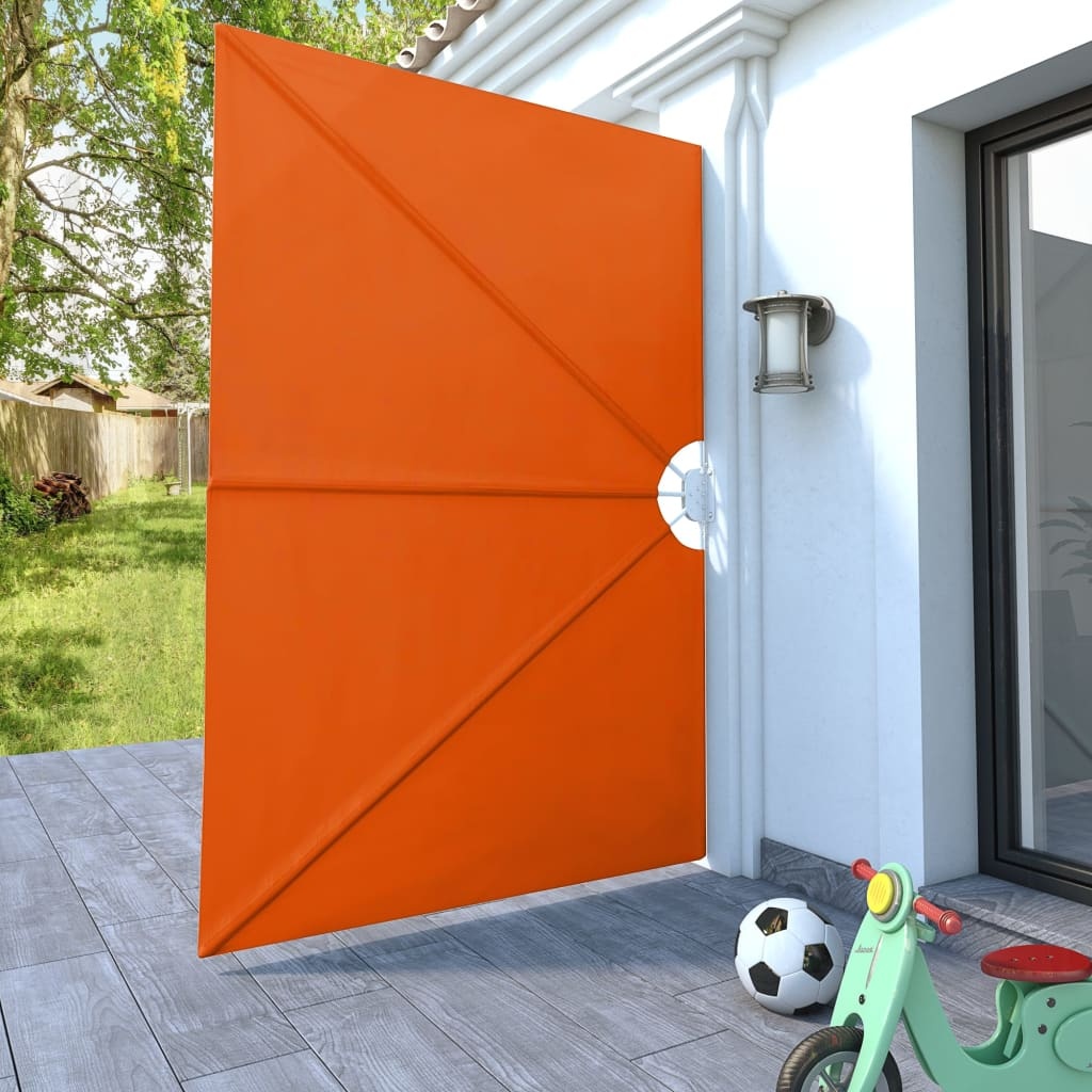 VidaXL Terrasscherm inklapbaar 240x160 cm terracottakleurig