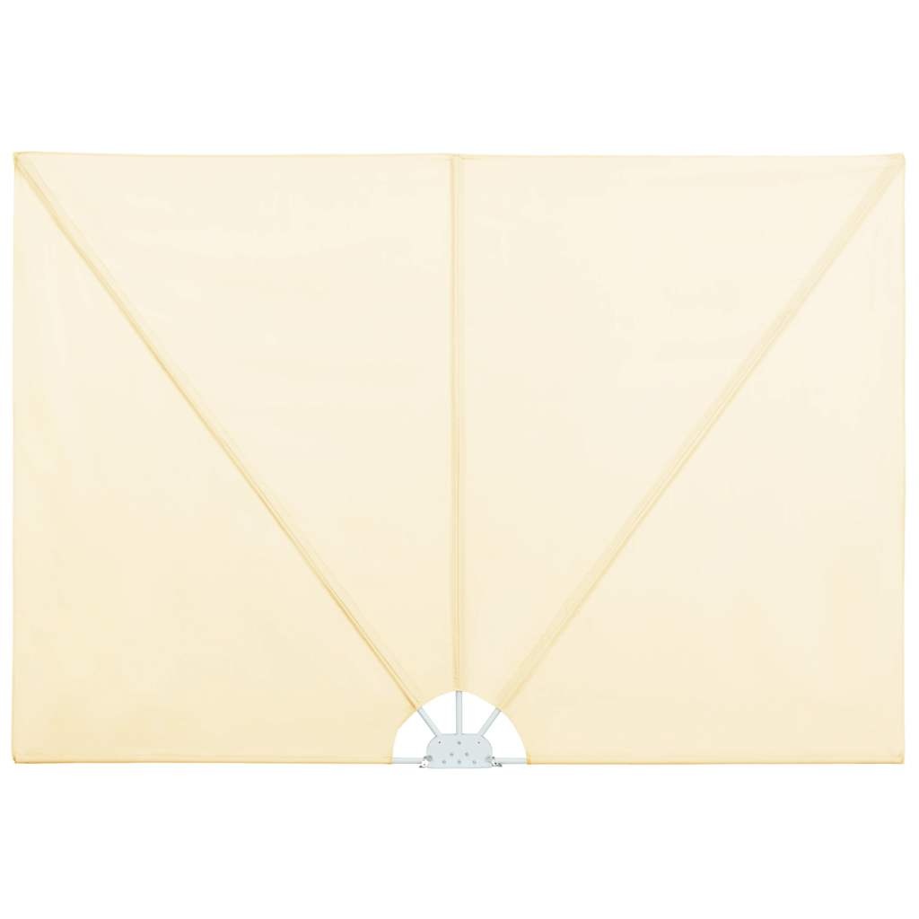 VidaXL Terrasscherm inklapbaar 300x150 cm crème