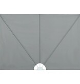 VidaXL Terrasscherm inklapbaar 300x200 cm grijs