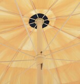 VidaXL Strandparasol Hawaï stijl 240 cm naturel