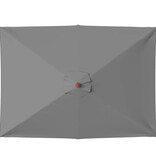 VidaXL Parasol met houten paal 150x200 cm antraciet