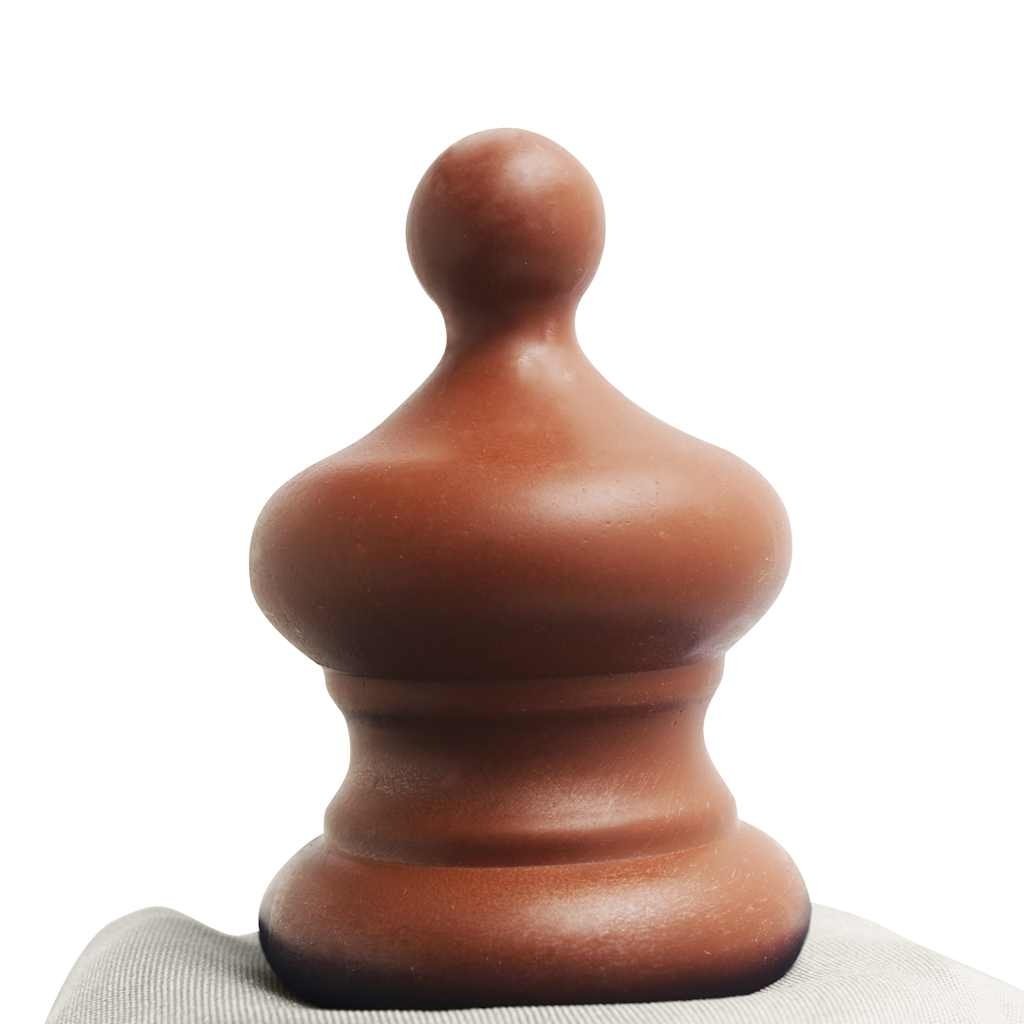 VidaXL Parasol met houten paal 350 cm zandwit