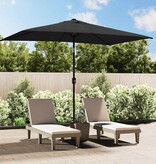 VidaXL Parasol met metalen paal 300x200 cm antraciet