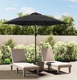 VidaXL Parasol met metalen paal 300 cm antraciet