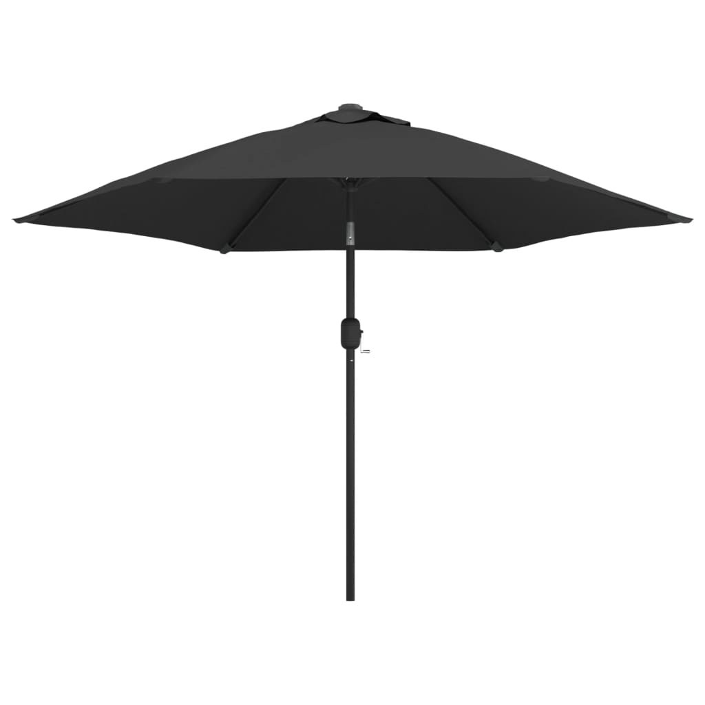 VidaXL Parasol met metalen paal 300 cm antraciet