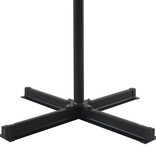 VidaXL Parasol met aluminium paal 500 cm bordeauxrood