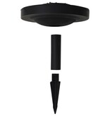 VidaXL LED-solarlamp rond 50 cm RGB