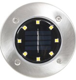 VidaXL Grondlampen 8 st solar LED warmwit