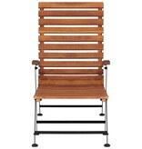 VidaXL Terrasstoel massief acaciahout