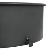 VidaXL BBQ rotisserie ring 57 cm zwart