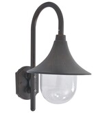 VidaXL Tuin wandlamp E27 42 cm aluminium brons