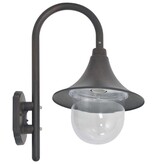 VidaXL Tuin wandlamp E27 42 cm aluminium brons