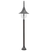 VidaXL Paalverlichting tuin E27 120 cm aluminium brons