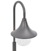 VidaXL Paalverlichting tuin E27 120 cm aluminium brons