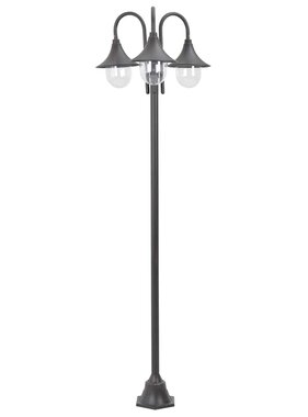 VidaXL Paalverlichting tuin E27 220 cm aluminium brons 3-delig