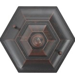 VidaXL Paalverlichting voor tuin E27 110 cm aluminium brons 6 st