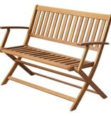 VidaXL Tuinbank 120 cm massief acaciahout