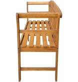 VidaXL Tuinbank 157 cm massief acaciahout