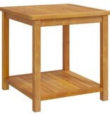 VidaXL Bijzettafel 45x45x45 cm massief acaciahout