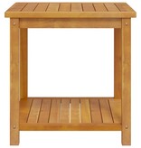 VidaXL Bijzettafel 45x45x45 cm massief acaciahout