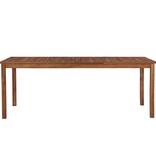 VidaXL Tuintafel 200x100x74 cm massief acaciahout