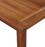 VidaXL Tuintafel 200x100x74 cm massief acaciahout