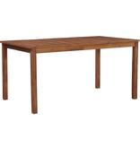 VidaXL Tuintafel 150x90x74 cm massief acaciahout