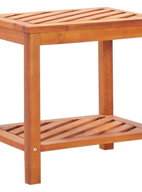 VidaXL Bijzettafel 45x33x45 cm massief acaciahout