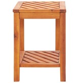 VidaXL Bijzettafel 45x33x45 cm massief acaciahout