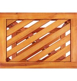 VidaXL Bijzettafel 45x33x45 cm massief acaciahout