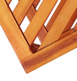 VidaXL Bijzettafel 45x33x45 cm massief acaciahout