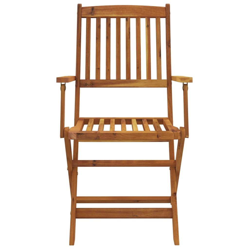 VidaXL 7-delige Tuinset inklapbaar massief acaciahout