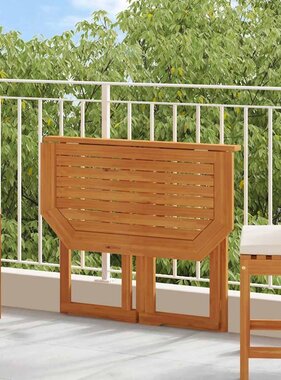 VidaXL Bistrotafel 90x50x75 cm massief acaciahout